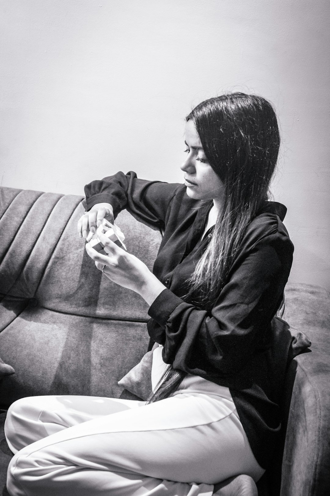 Professional studio portrait of a Turkish woman media and communication psychologist